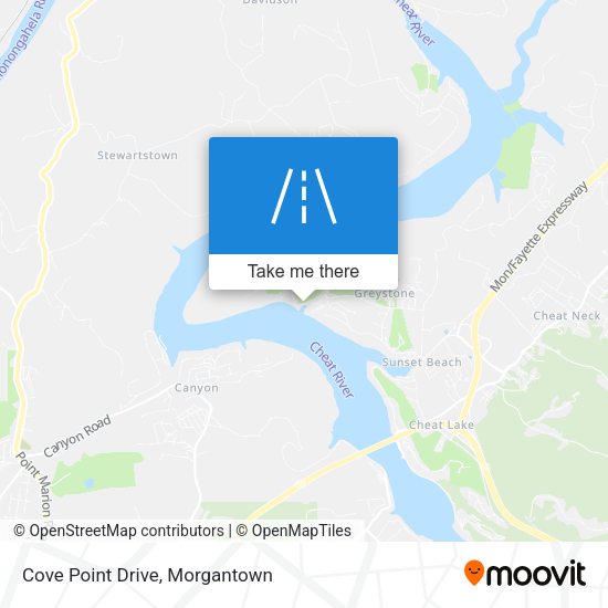 Cove Point Drive map