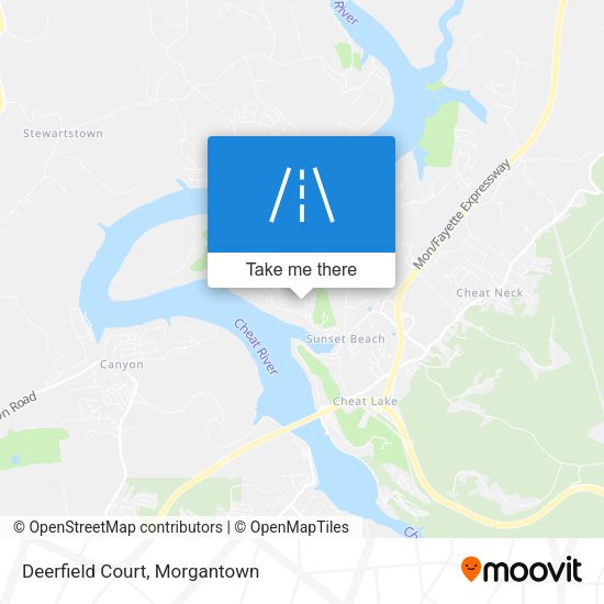 Deerfield Court map