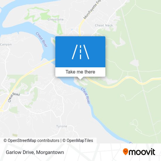 Mapa de Garlow Drive