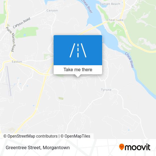 Greentree Street map