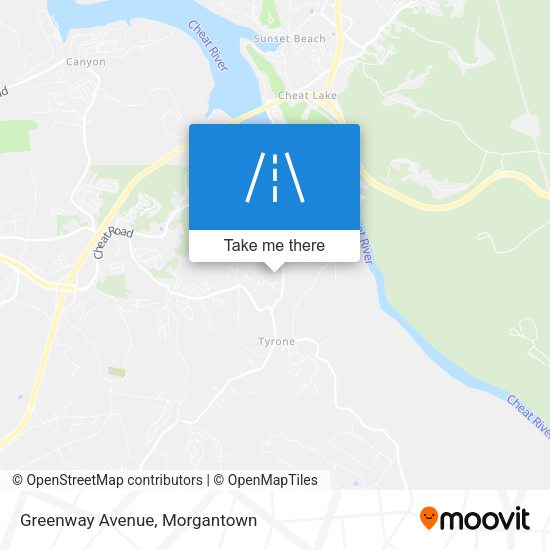Mapa de Greenway Avenue