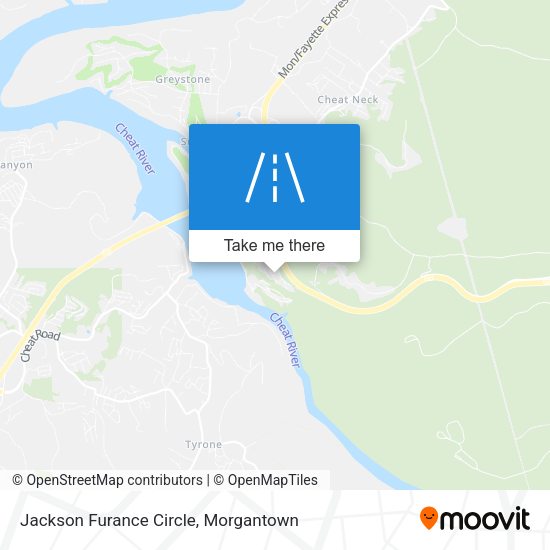 Jackson Furance Circle map
