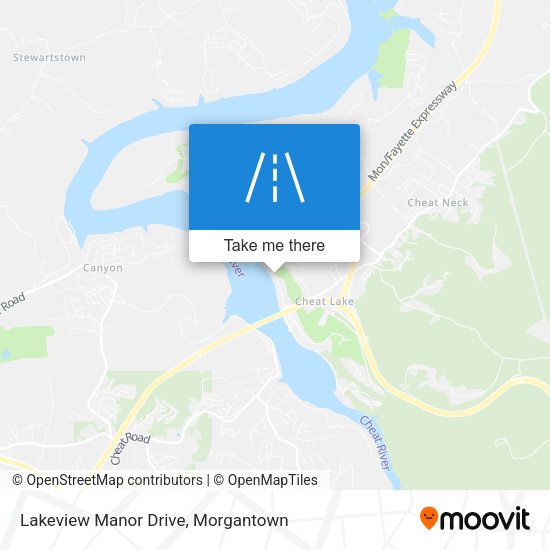 Mapa de Lakeview Manor Drive
