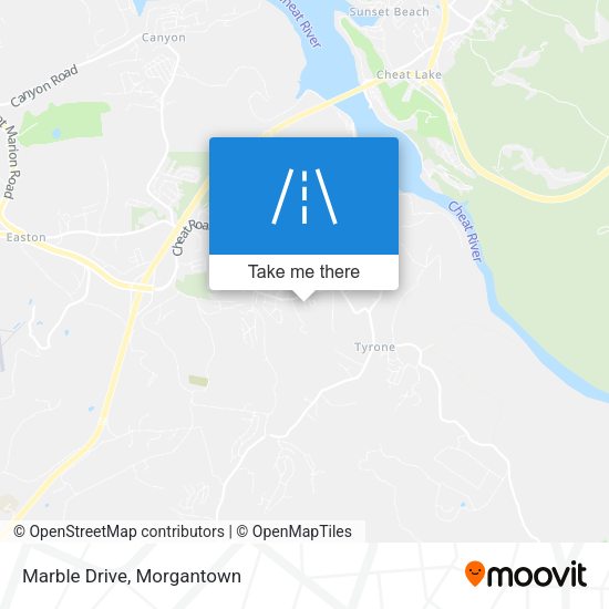 Mapa de Marble Drive