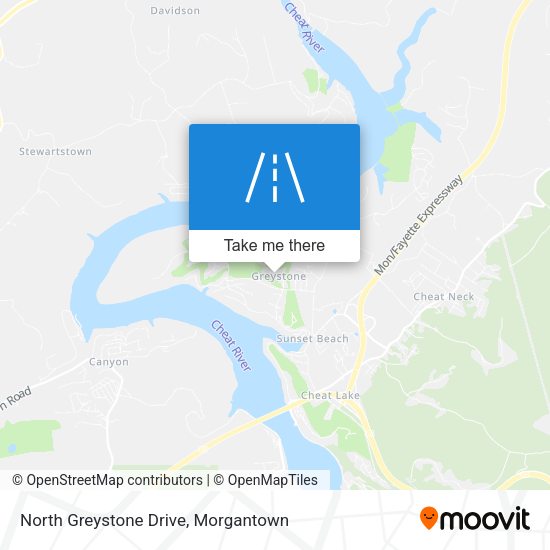 Mapa de North Greystone Drive