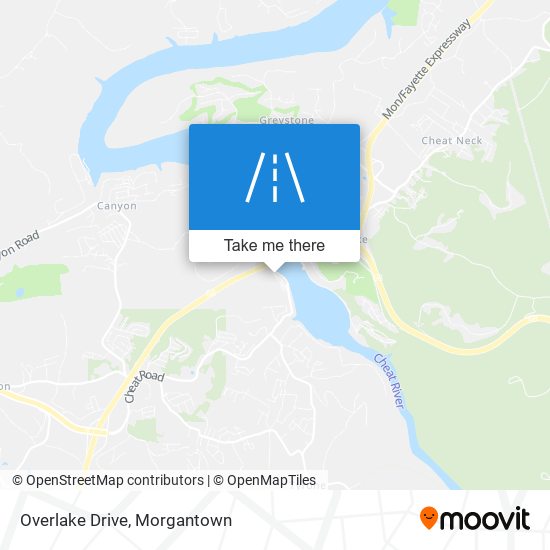 Overlake Drive map