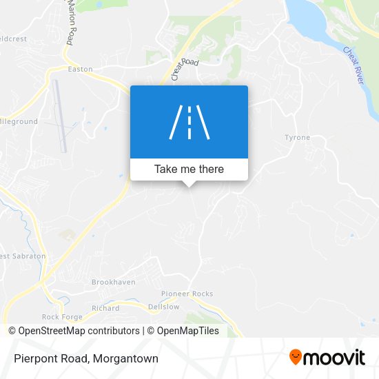 Mapa de Pierpont Road