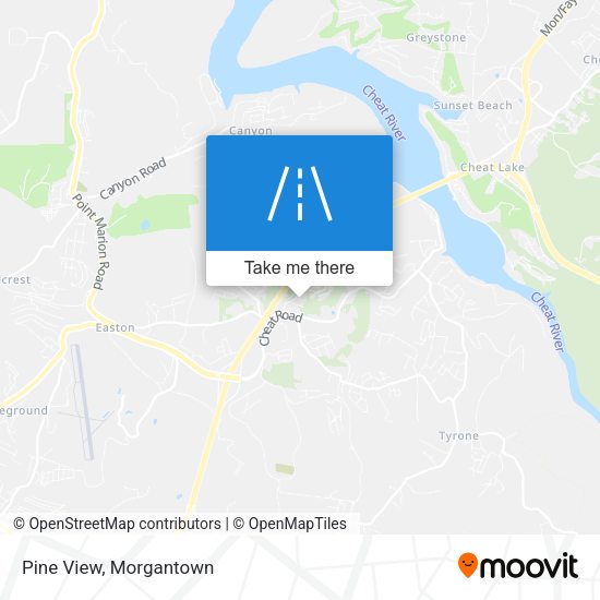 Mapa de Pine View