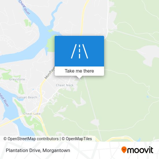 Mapa de Plantation Drive