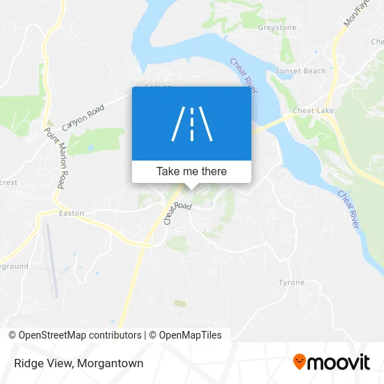 Ridge View map