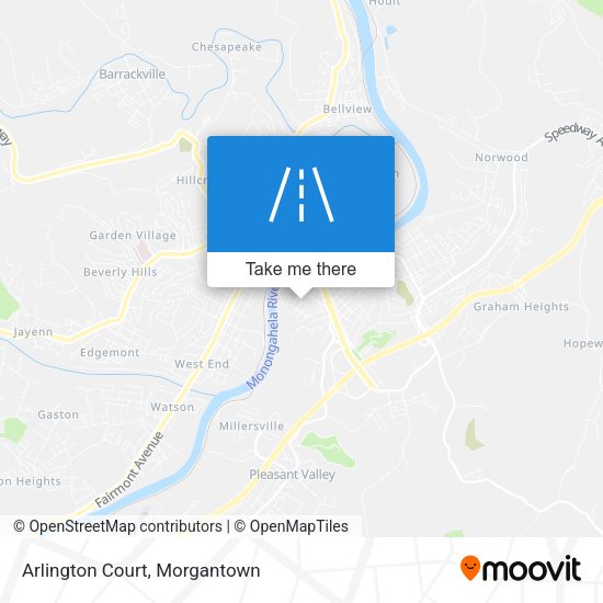 Arlington Court map
