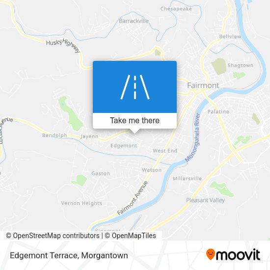 Edgemont Terrace map