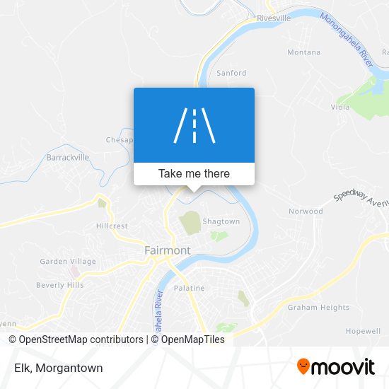 Mapa de Elk