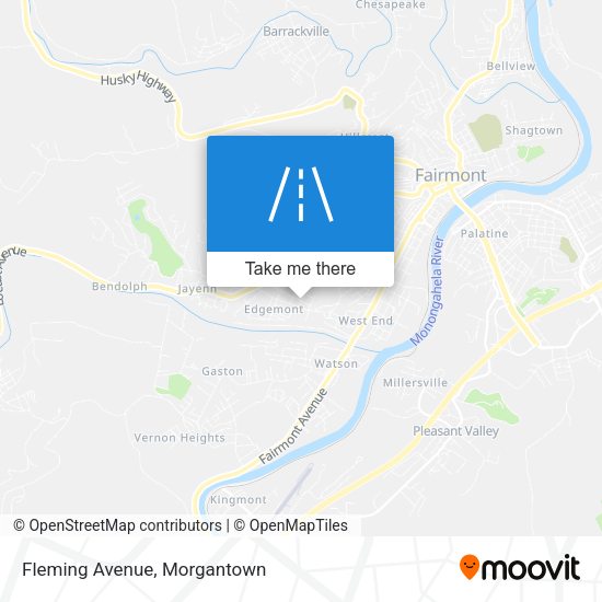 Mapa de Fleming Avenue