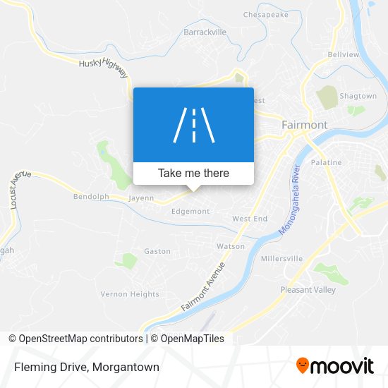 Mapa de Fleming Drive