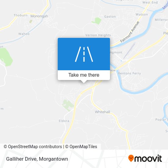 Mapa de Galliher Drive