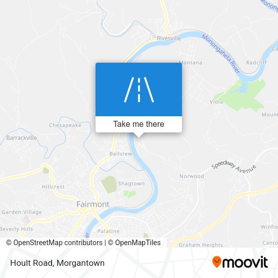 Mapa de Hoult Road