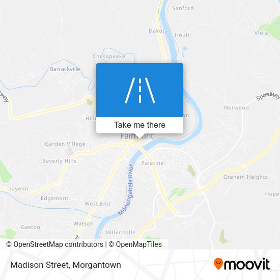 Mapa de Madison Street