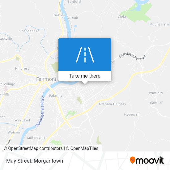 Mapa de May Street