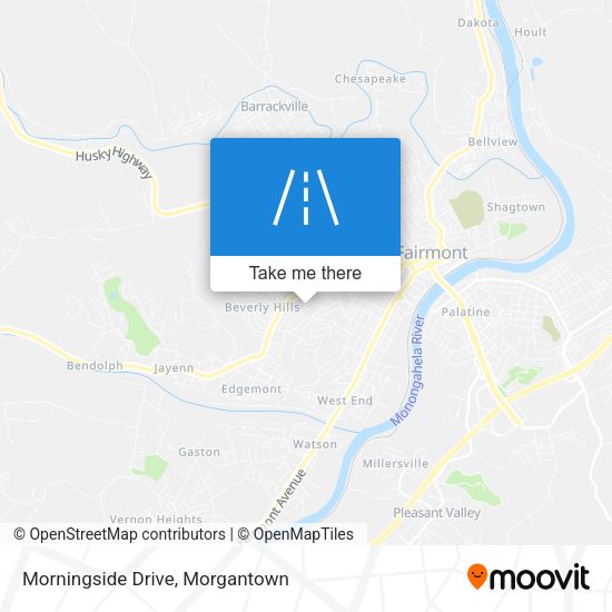 Morningside Drive map