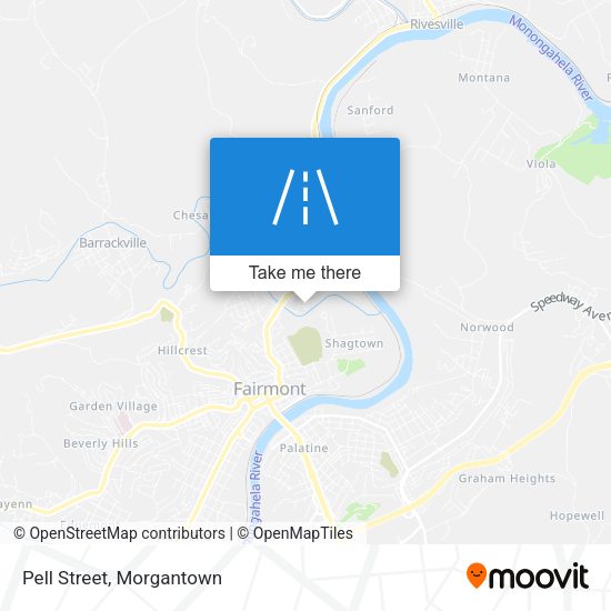 Mapa de Pell Street