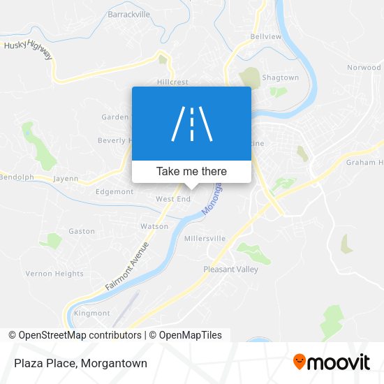 Mapa de Plaza Place
