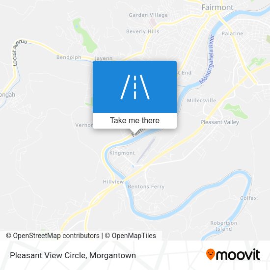 Mapa de Pleasant View Circle
