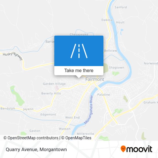 Mapa de Quarry Avenue