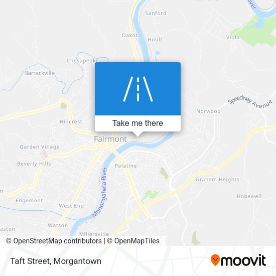 Mapa de Taft Street