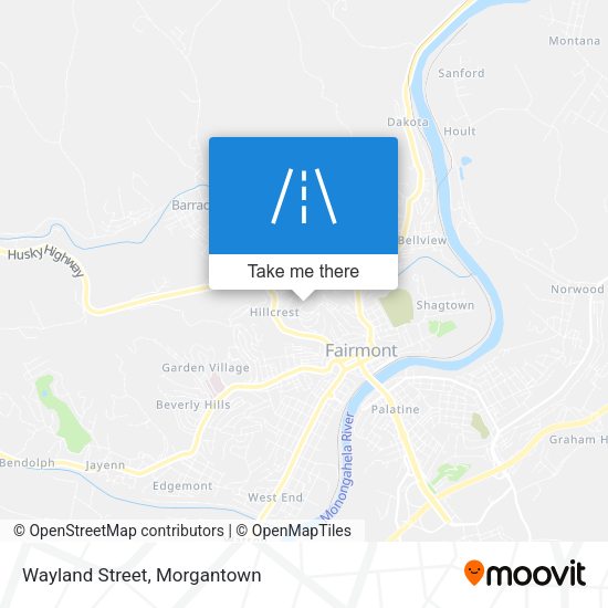 Mapa de Wayland Street