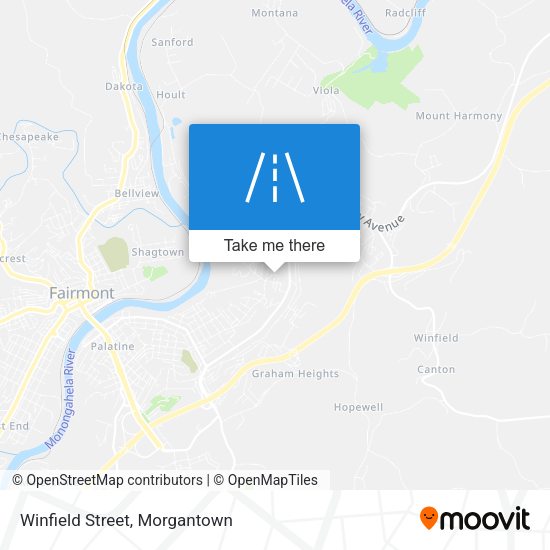 Winfield Street map