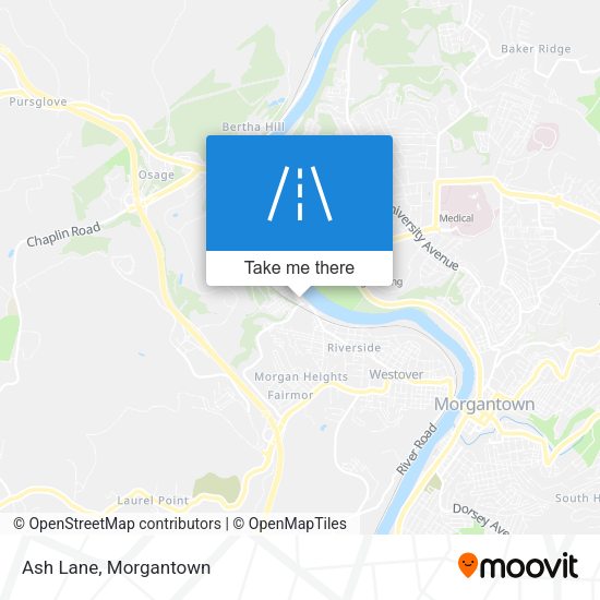 Mapa de Ash Lane