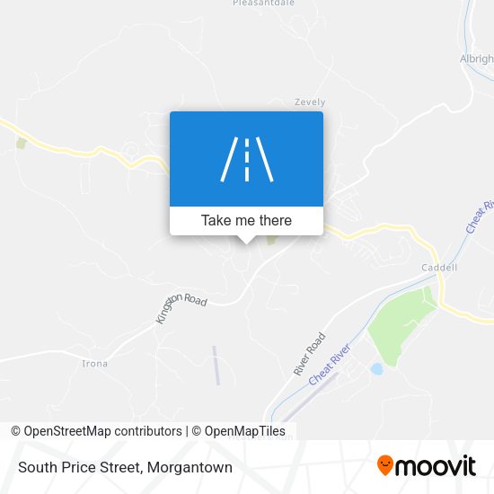 South Price Street map