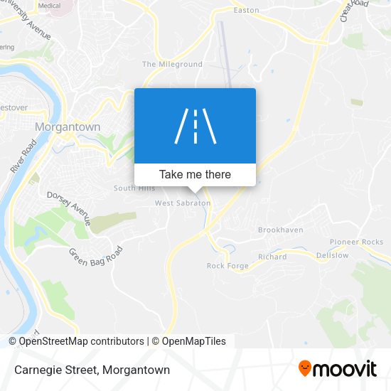 Carnegie Street map