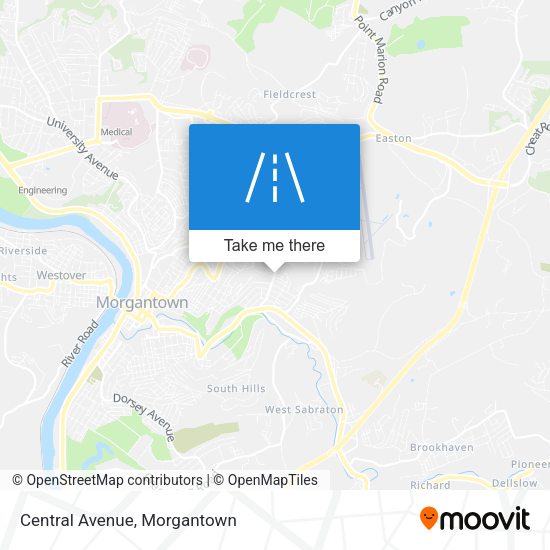 Mapa de Central Avenue