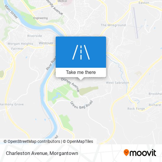 Mapa de Charleston Avenue