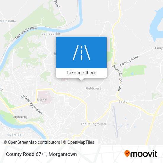 Mapa de County Road 67/1