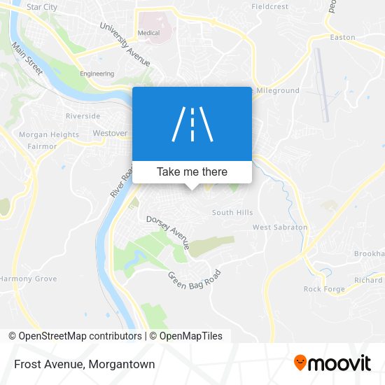 Mapa de Frost Avenue