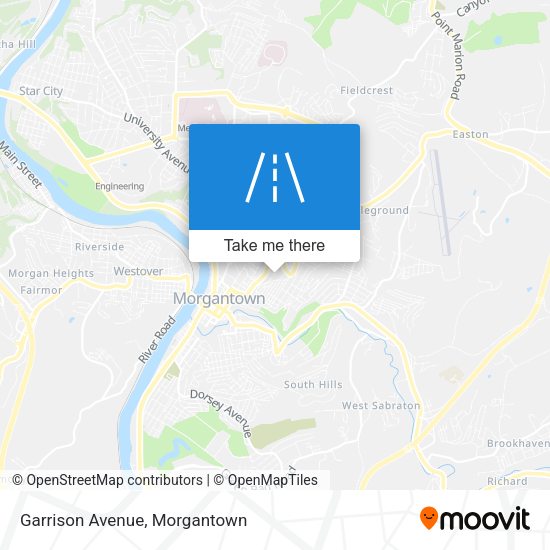 Garrison Avenue map