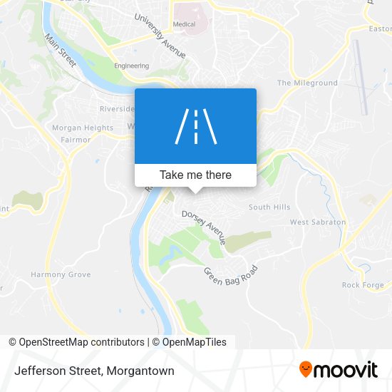 Jefferson Street map