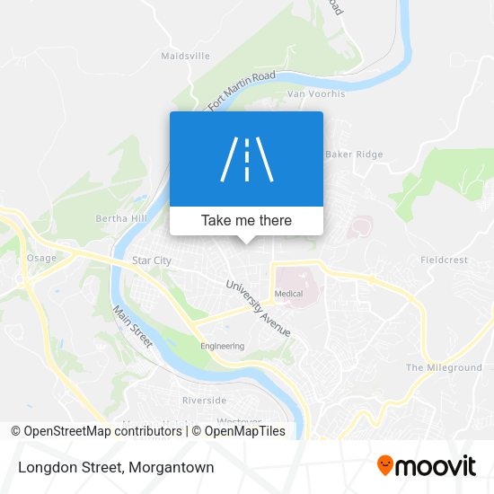 Mapa de Longdon Street
