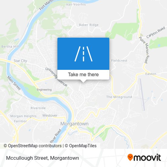 Mccullough Street map