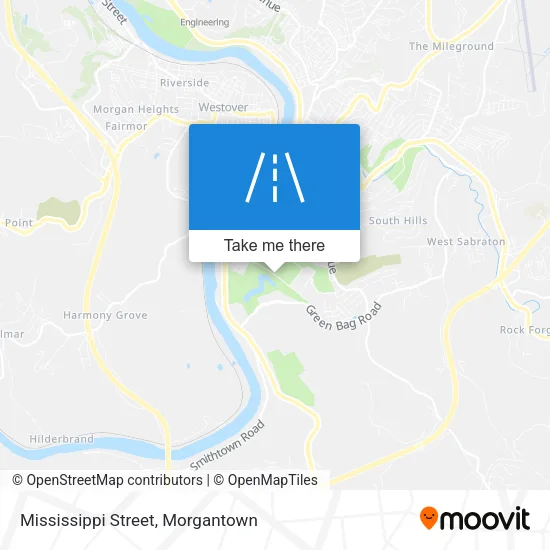 Mapa de Mississippi Street