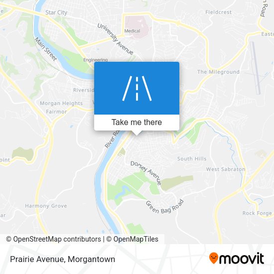 Prairie Avenue map