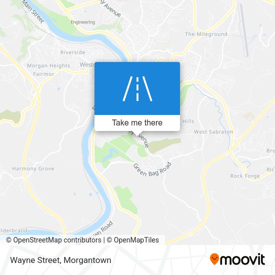 Mapa de Wayne Street