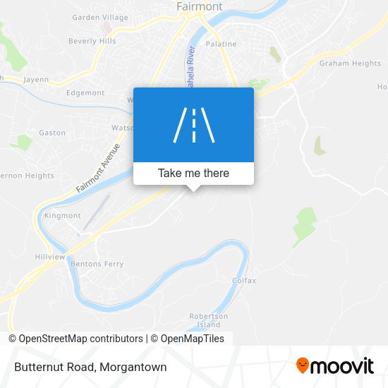 Mapa de Butternut Road