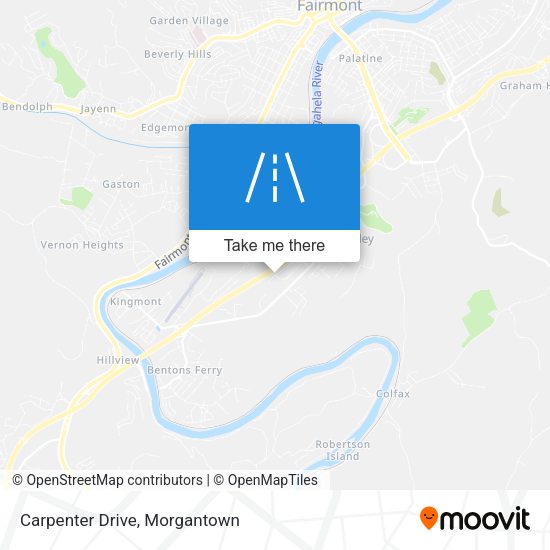 Carpenter Drive map