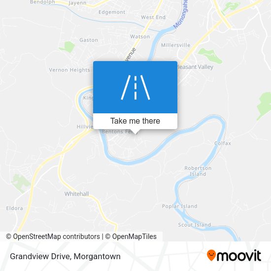 Grandview Drive map
