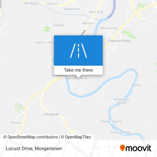 Mapa de Locust Drive
