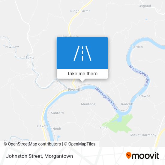 Johnston Street map